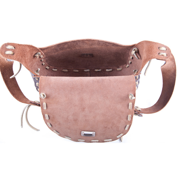 Mexico Brown Handmade Leather Bag - Picture 6 of 8